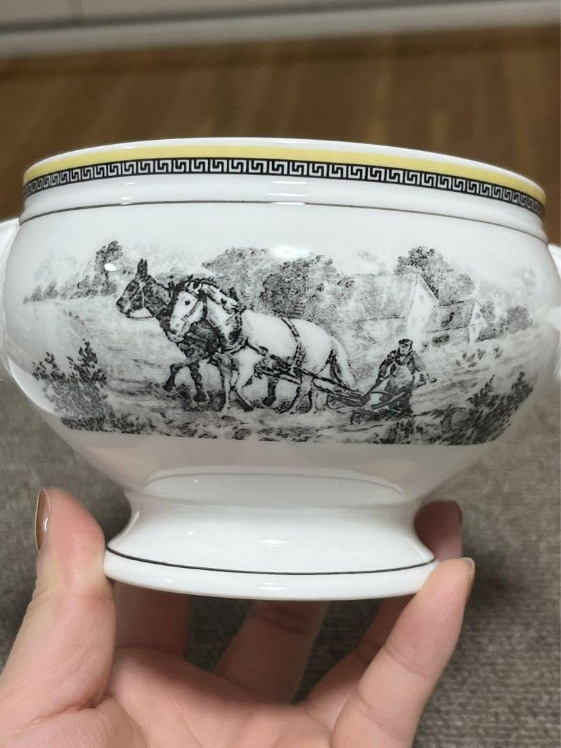 Amazon.co.jp: VilleroyBoch ビレロイボッホ スープカップ 洋食器